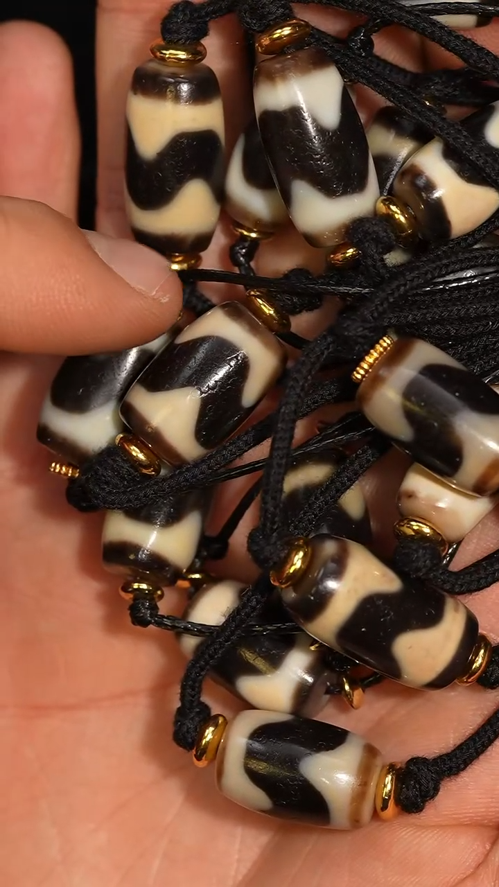 玛瑙/玉髓颈饰未镶嵌多样性发其一，DIY一