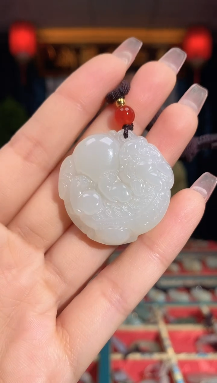 【闪购商品】和田玉颈饰未镶嵌元宝貔貅