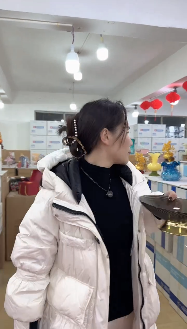 【闪购商品】无铅玻璃美全花器-k-早24