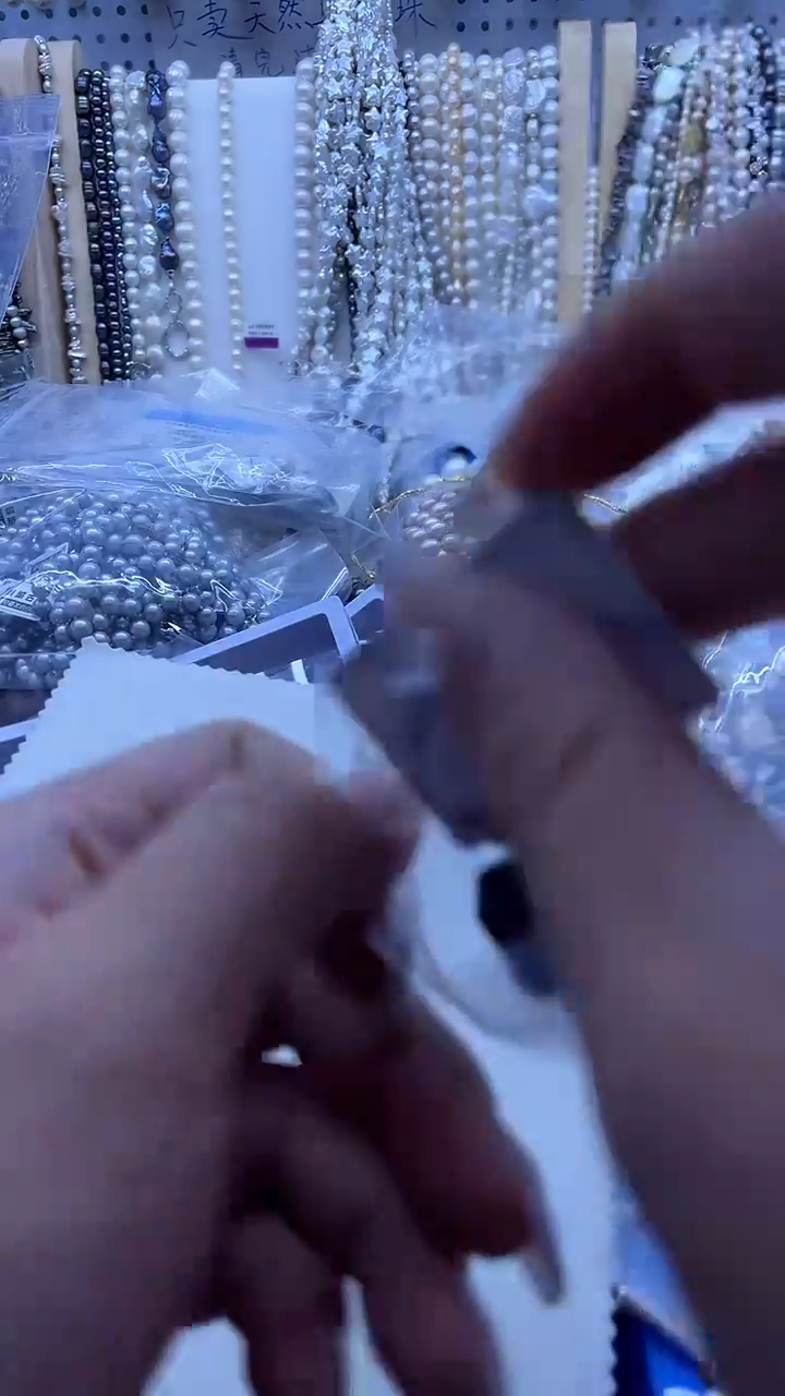 【闪购商品】淡水珍珠项链银S925镶嵌614