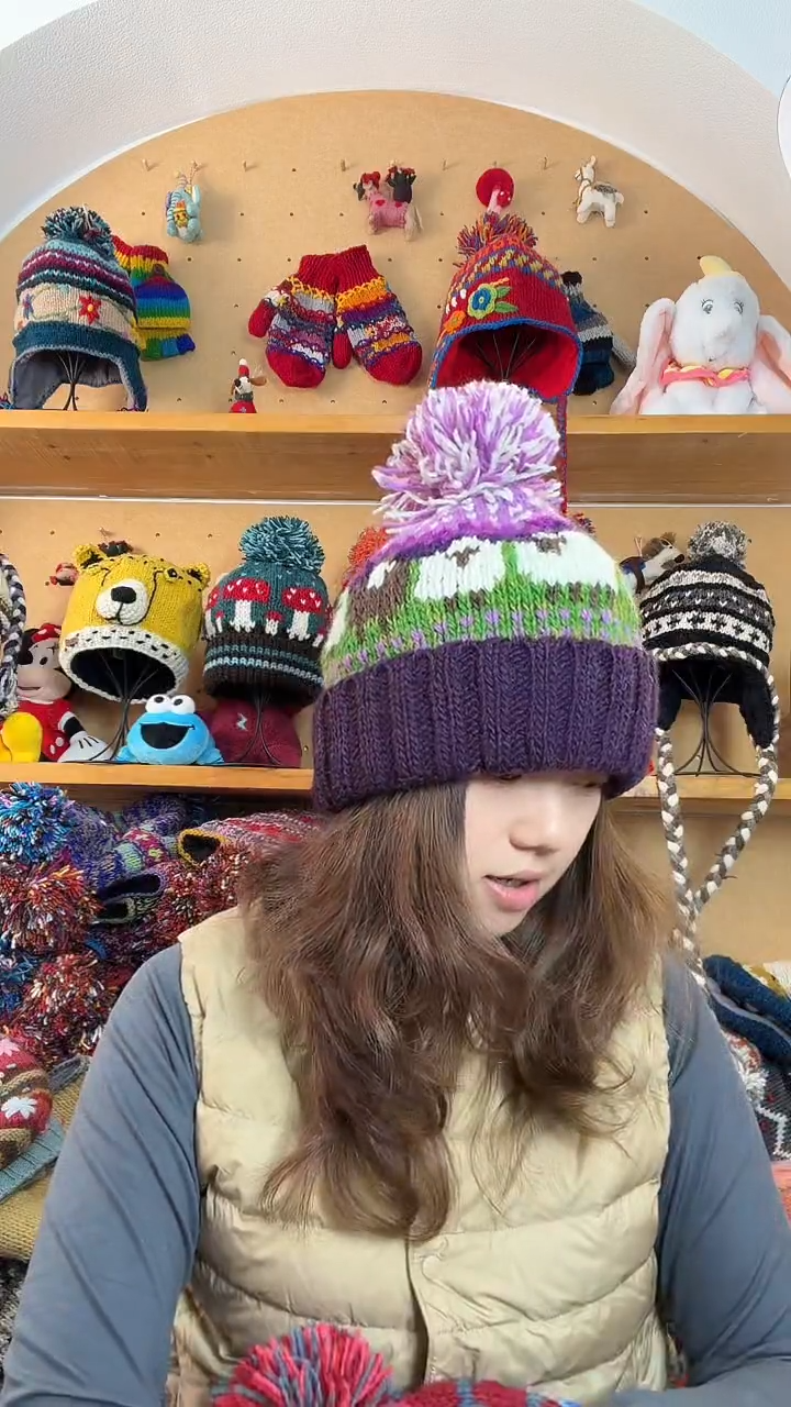 羊毛百分百纯手工帽子闪购13