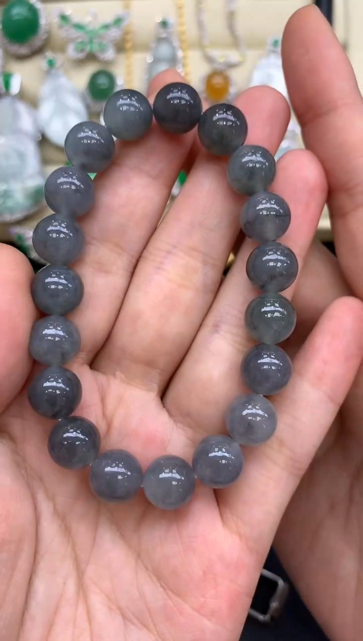 未镶嵌手串翡翠88-中国好珍宝