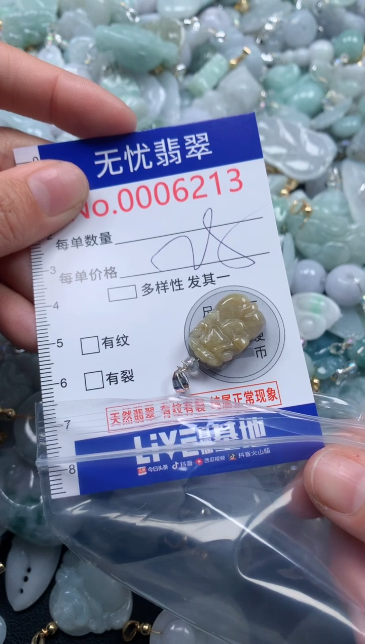 颈饰未镶嵌翡翠6213