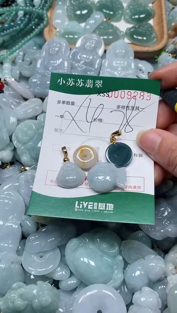 【闪购商品】翡翠颈饰未镶嵌闪购商品0009283