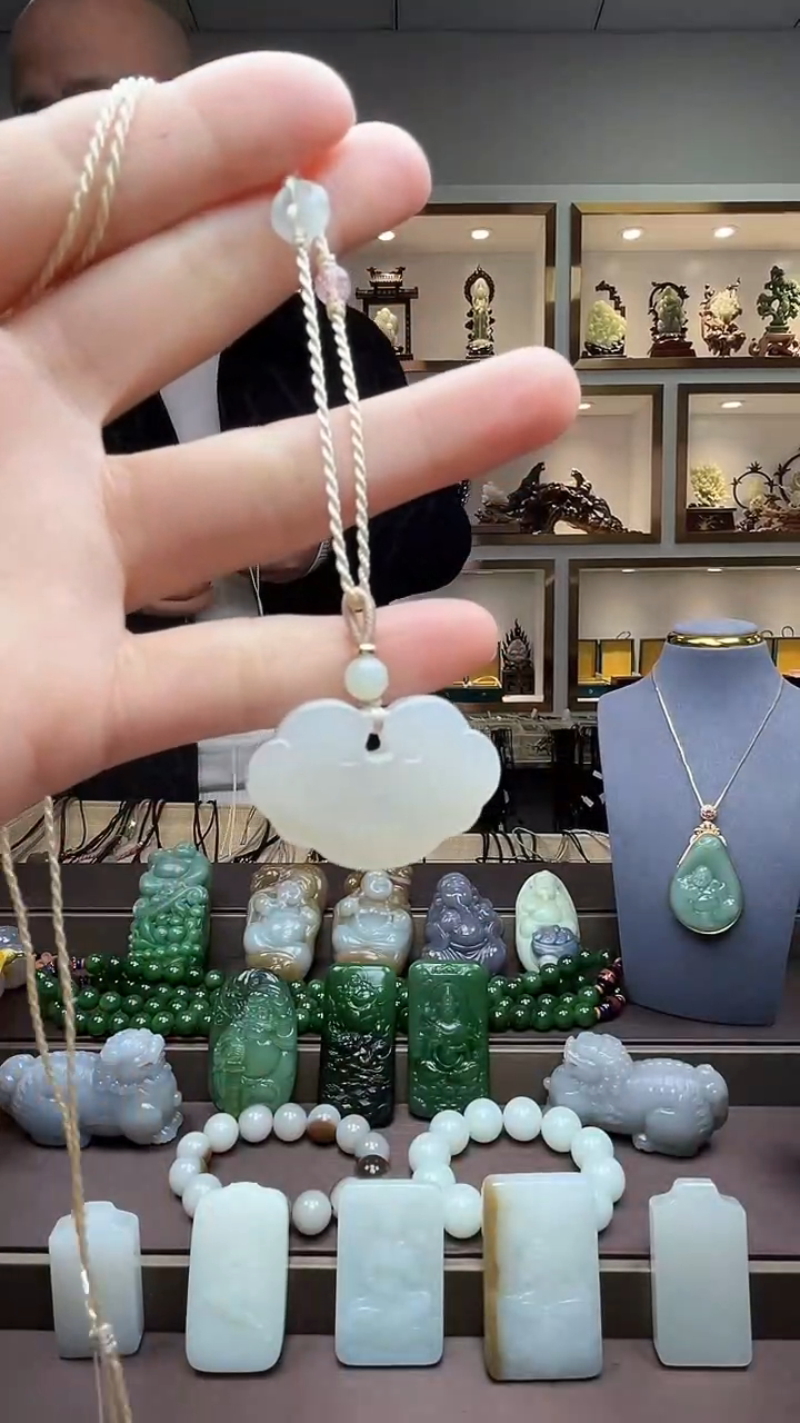 【闪购商品】和田玉挂件未镶嵌苏