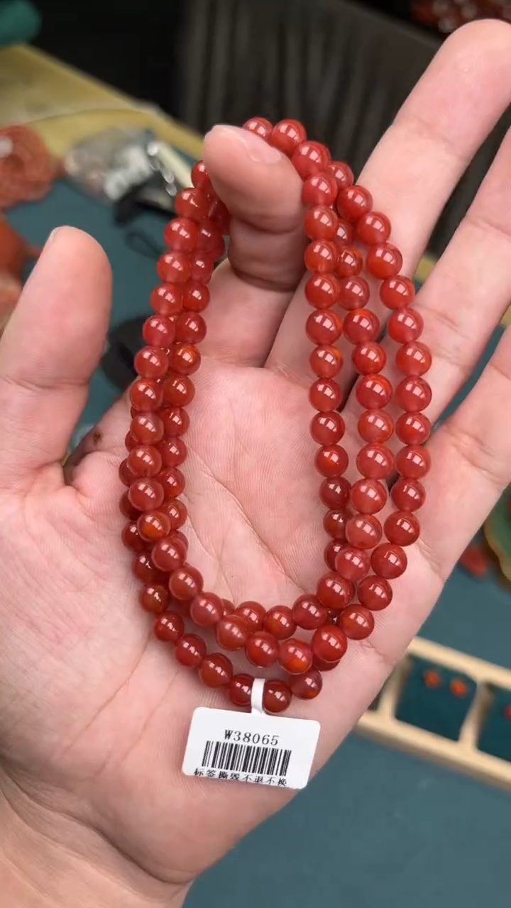 【闪购商品】南红玛瑙A33未镶嵌瓦西多圈6-多样性发一件