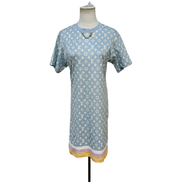 妃鱼/路易威登/棉/连衣裙/95新/z零二一一