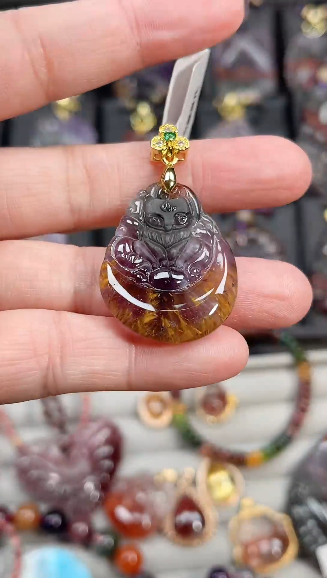 颈饰未镶嵌水晶【百晶灵儿】定制款