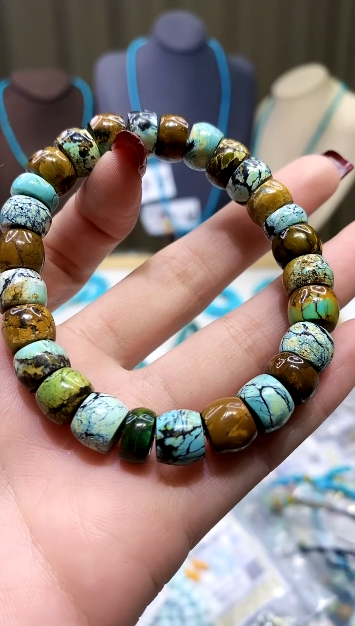 【闪购商品】绿松石手串未镶嵌933