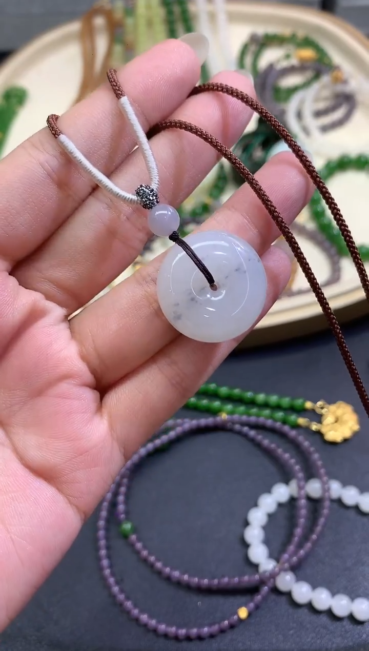 颈饰未镶嵌和田玉E271|1280