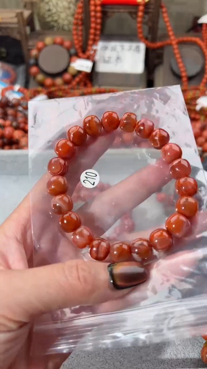 【闪购商品】南红玛瑙手串未镶嵌11