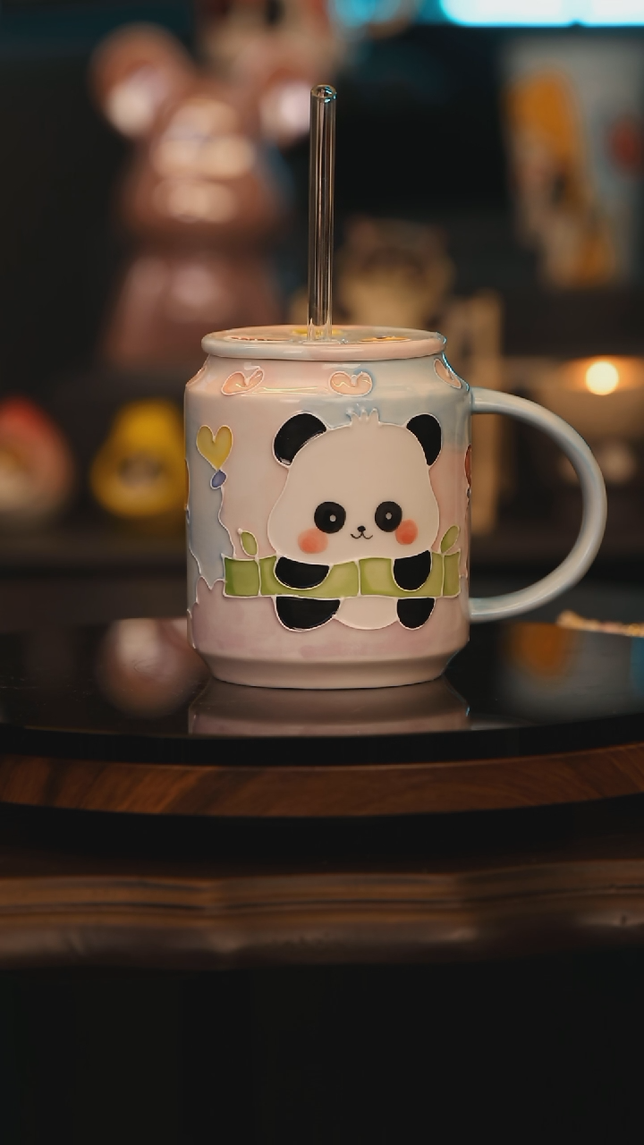 【闪购商品】摆件景德镇釉下彩绘设计师款陶瓷