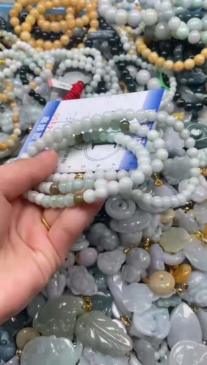 【闪购商品】翡翠颈饰未镶嵌闪购0154950多样性发其一