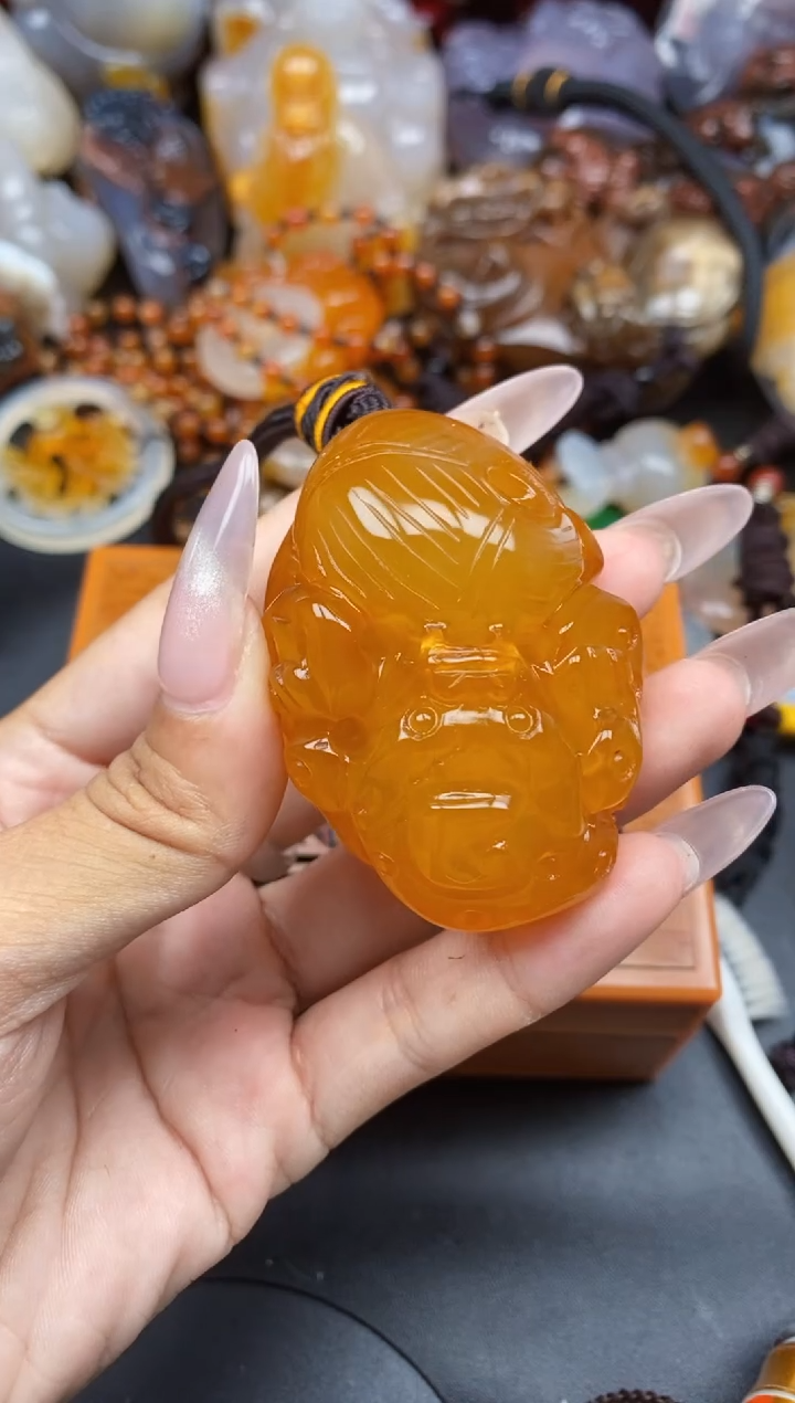 【闪购商品】玛瑙/玉髓颈饰未镶嵌ll