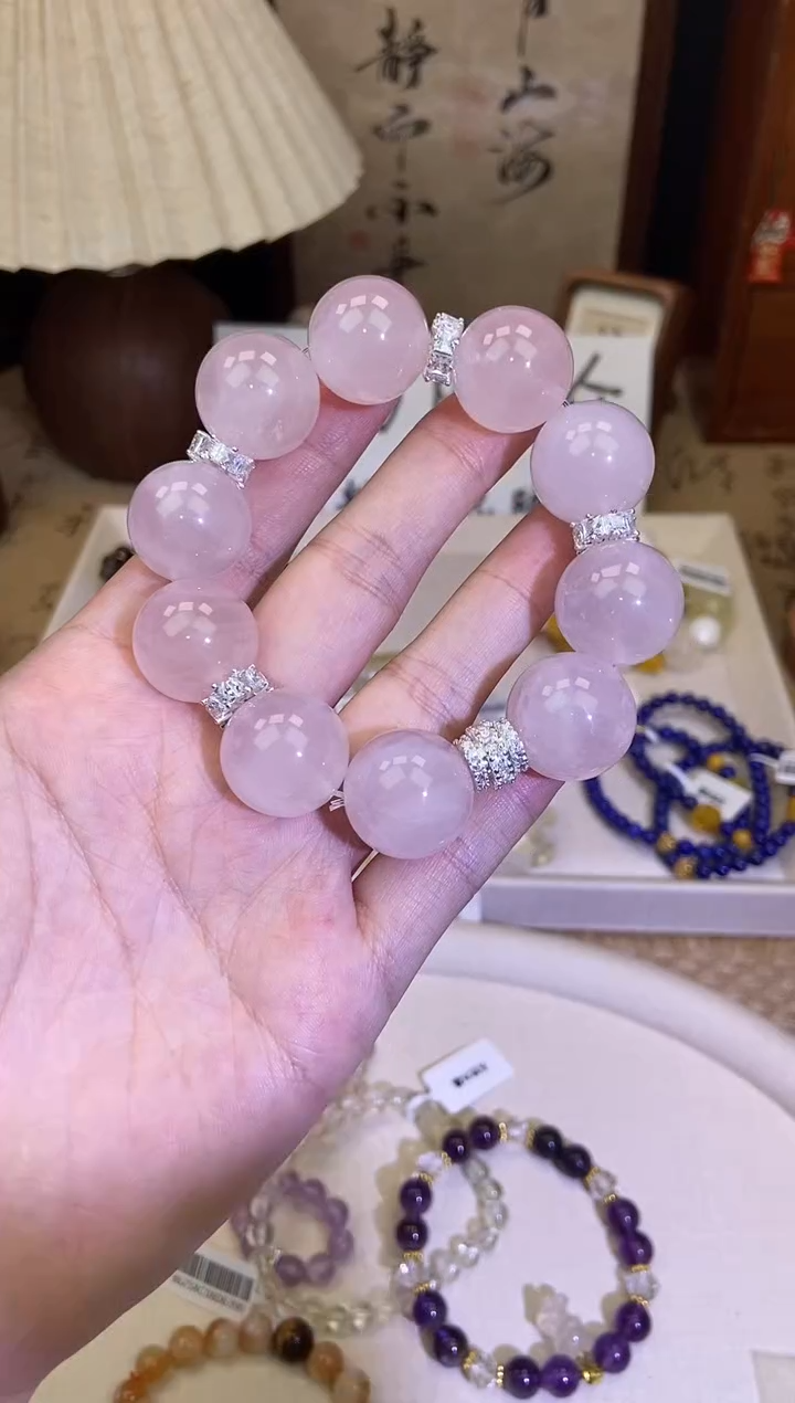 水晶手链未镶嵌377手串