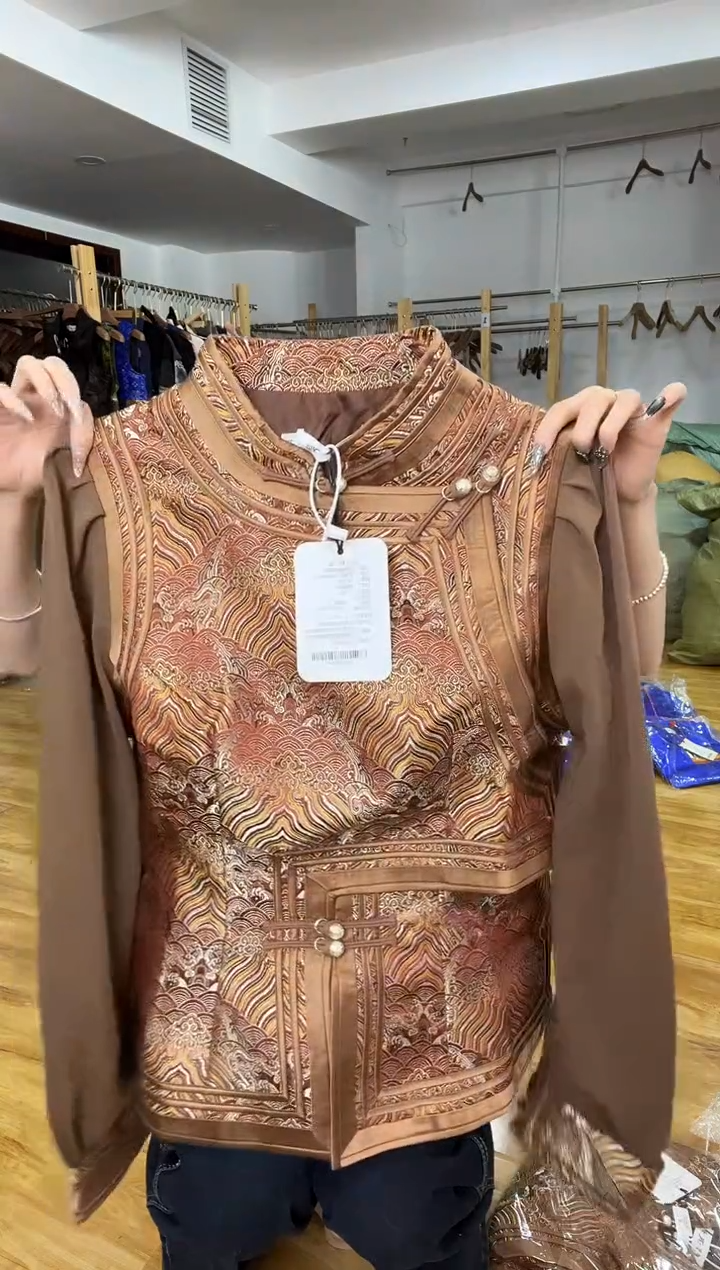 纱袖马甲       4XL码    145-155斤