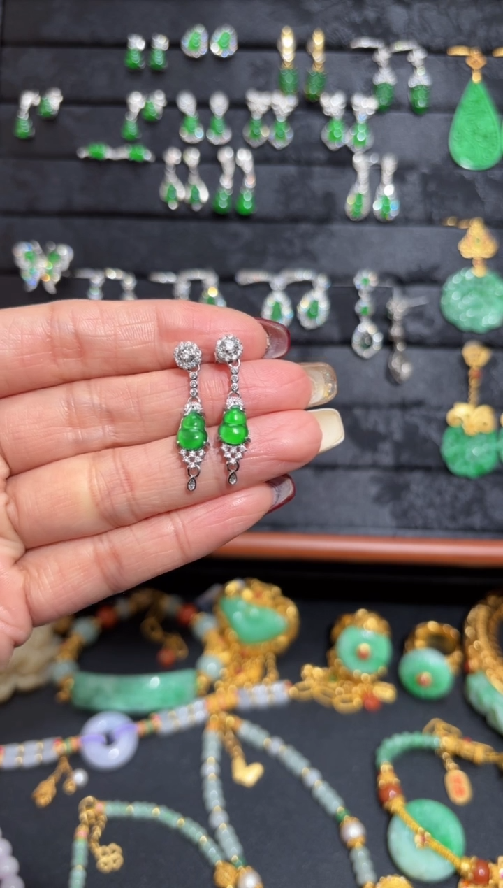 【闪购商品】翡翠颈饰银S925镶嵌蛋面/支持复检/一件