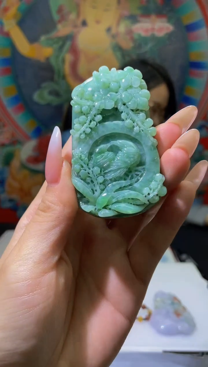 翡翠未镶嵌颈饰MFC0531054