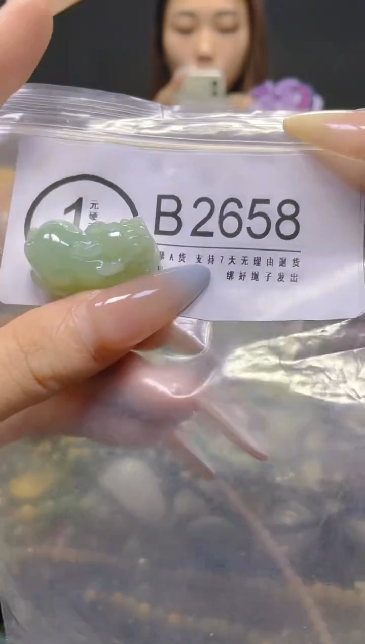 翡翠未镶嵌颈饰/B/翡翠A货，一件也是批发价