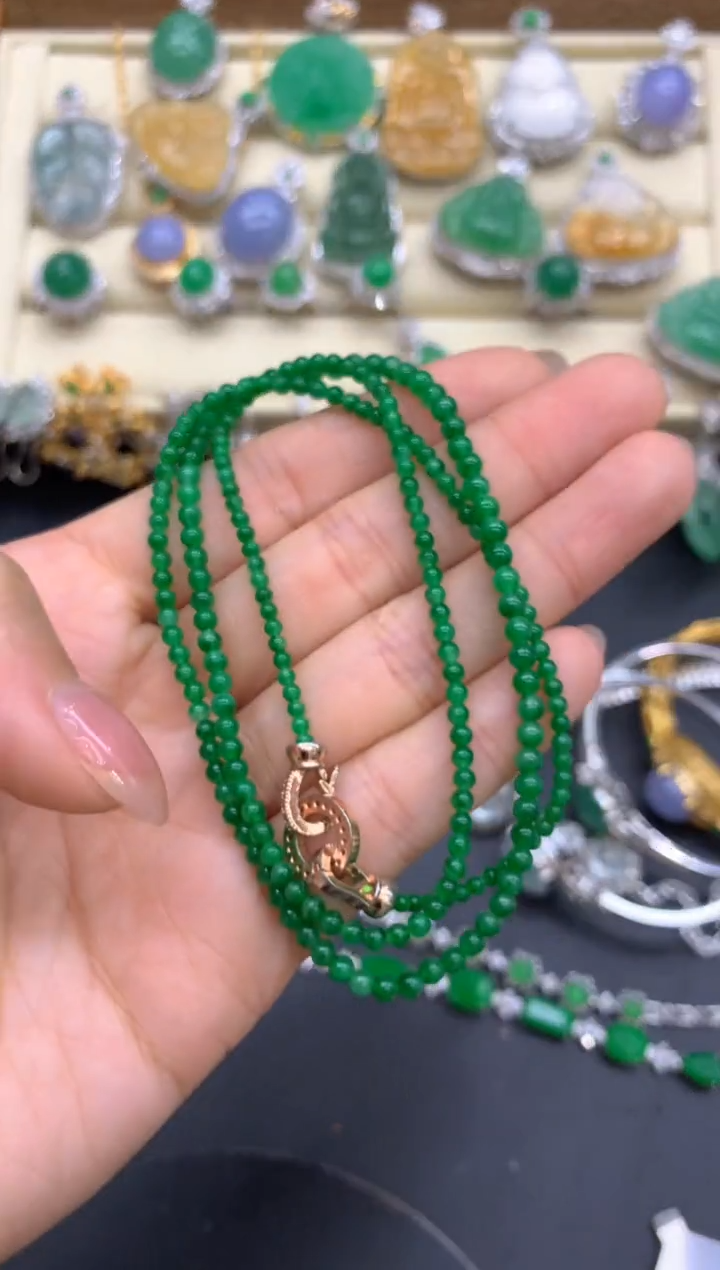 【闪购商品】翡翠颈饰未镶嵌542-中国好珍宝