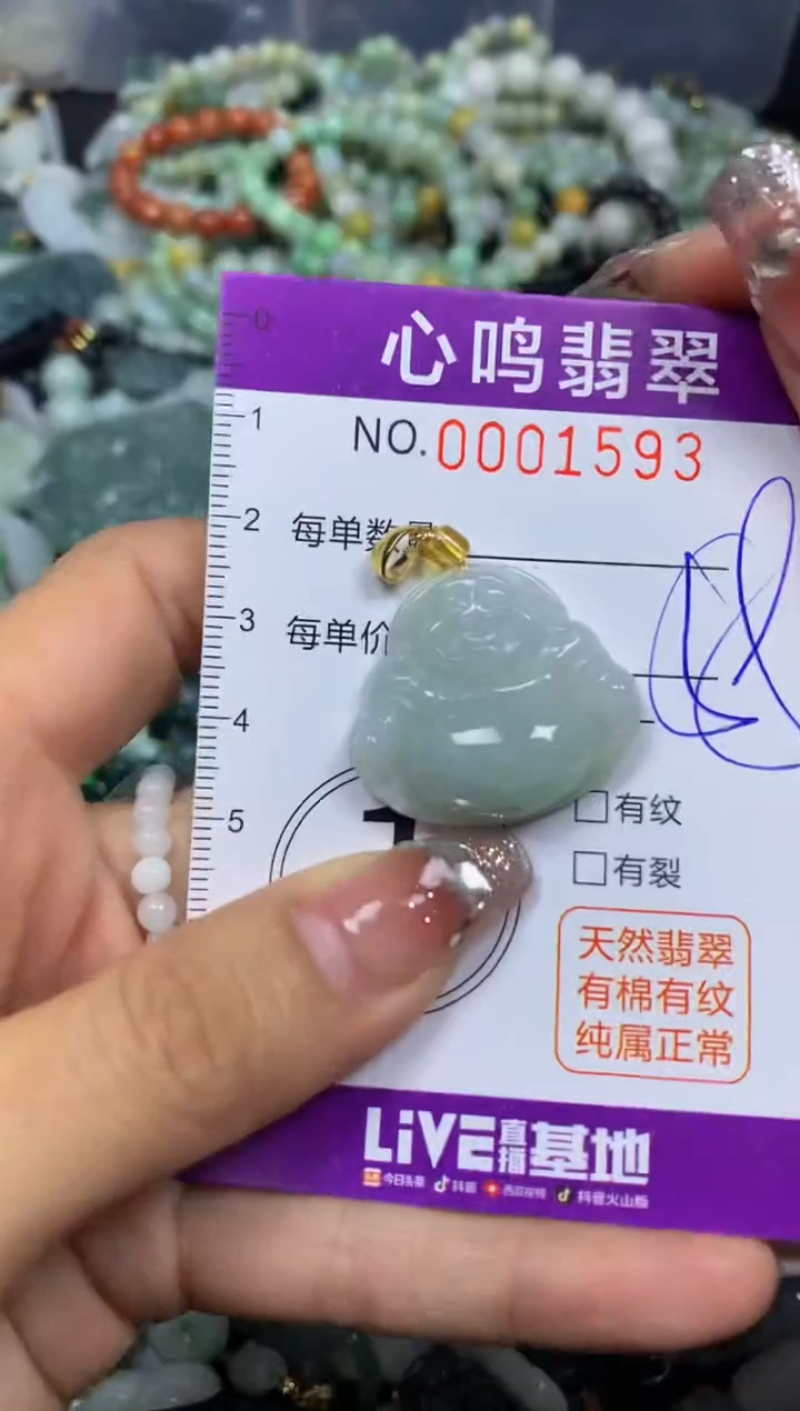 【闪购商品】翡翠颈饰未镶嵌闪购001593