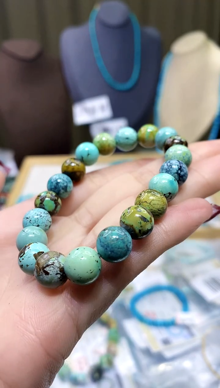 【闪购商品】绿松石手串未镶嵌527