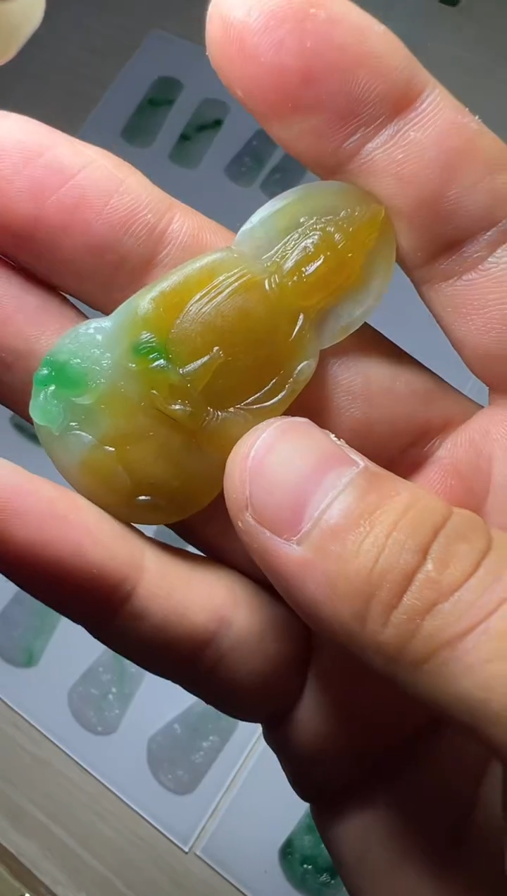 【闪购商品】定制翡翠未镶嵌翡翠观音