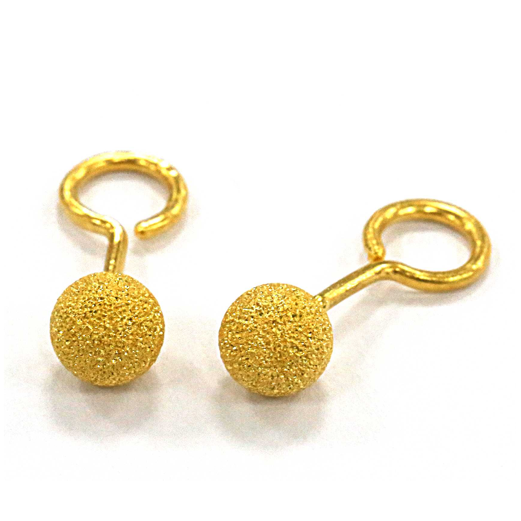 CAIBAI JEWELRY/菜百首饰耳钉黄金耳钉