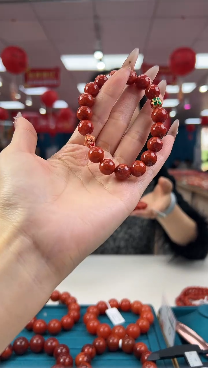 【闪购商品】南红玛瑙手串未镶嵌2.2-4-10（多样式）