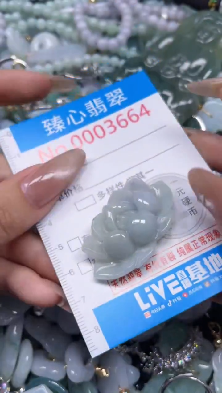 颈饰未镶嵌翡翠3664