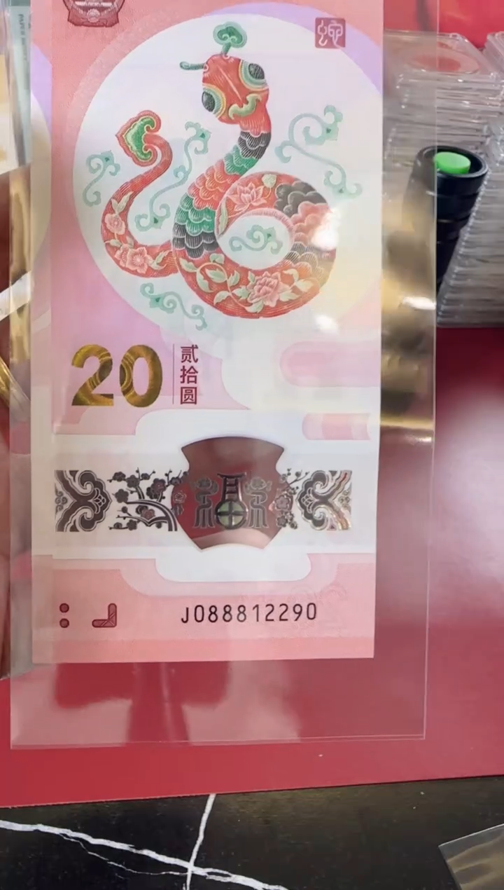 【闪购商品】塑料2025蛇钞 单张啊啊啊啊啊啊啊啊啊
