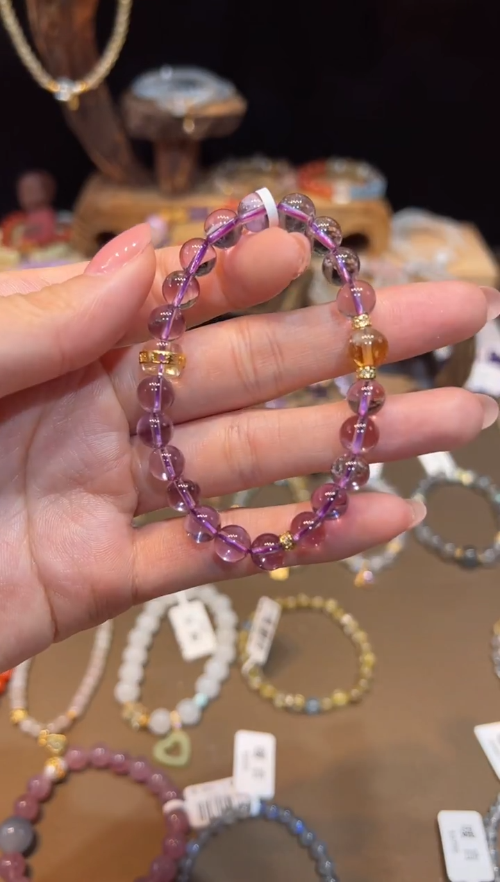 水晶手链未镶嵌手饰@@F5112