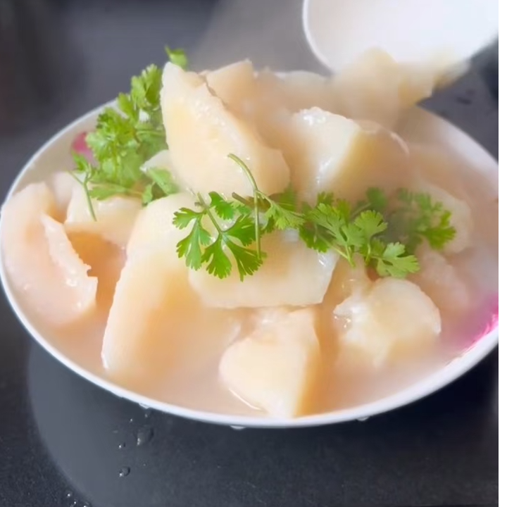 温州文成特产糯米山药去皮冷冻包装