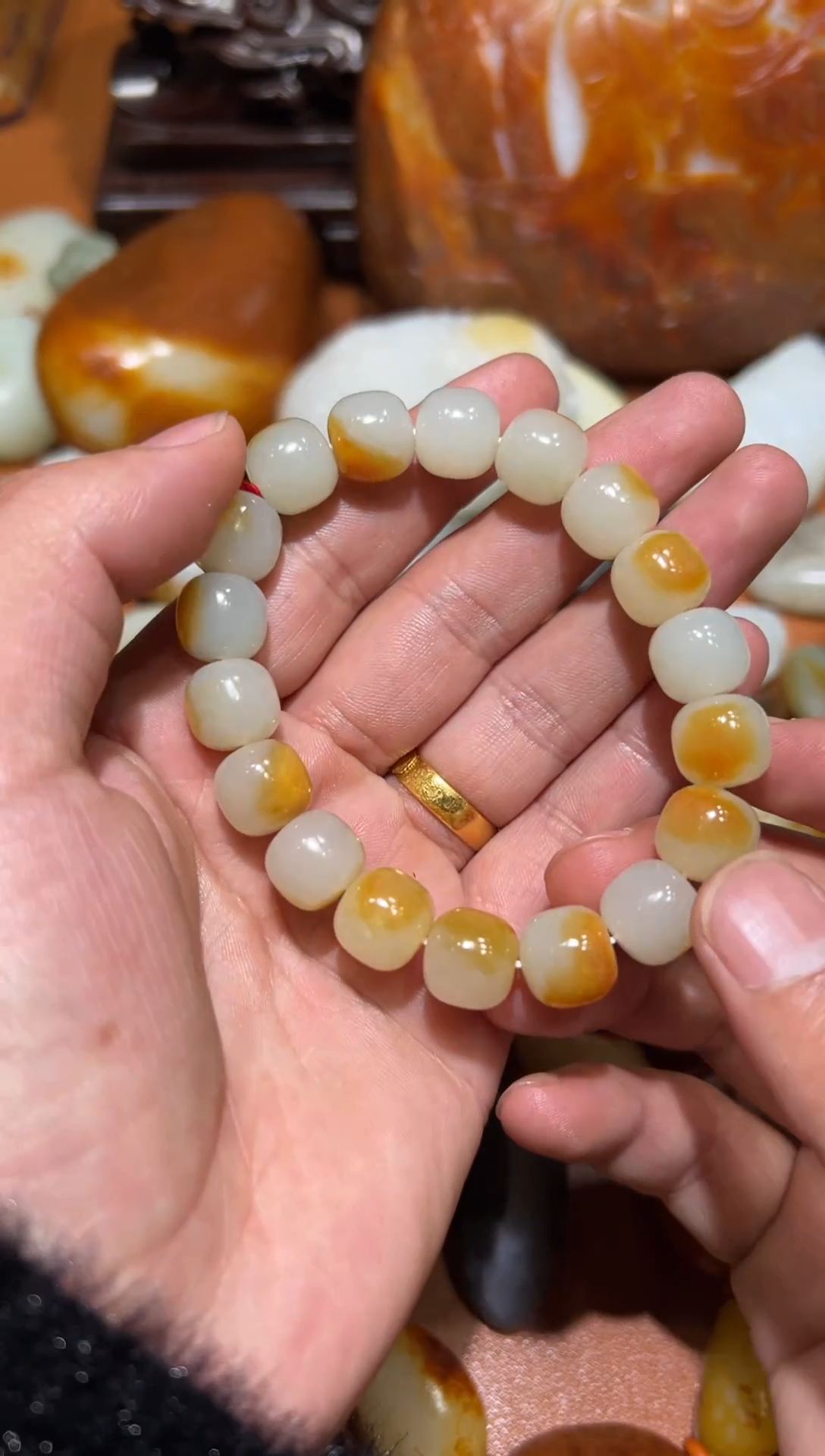 未镶嵌和田玉把件海***3和田玉1