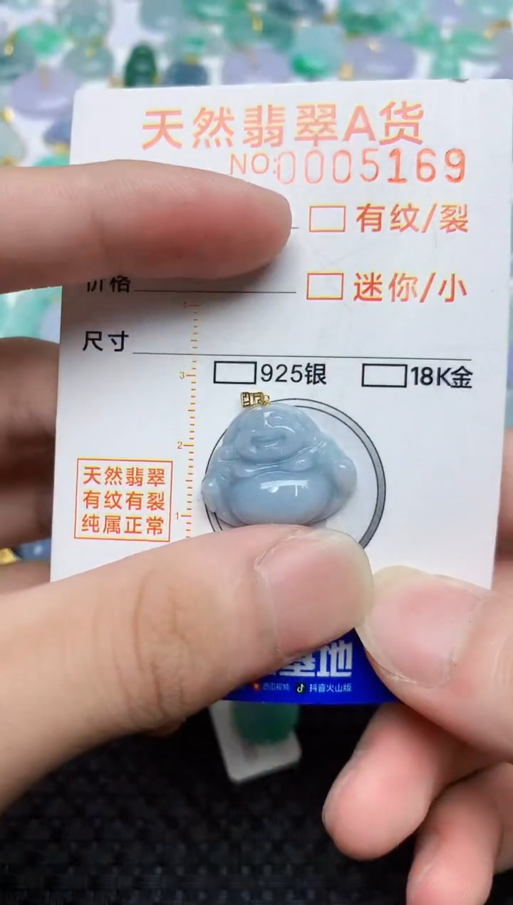 翡翠18K金镶嵌颈饰8645645646