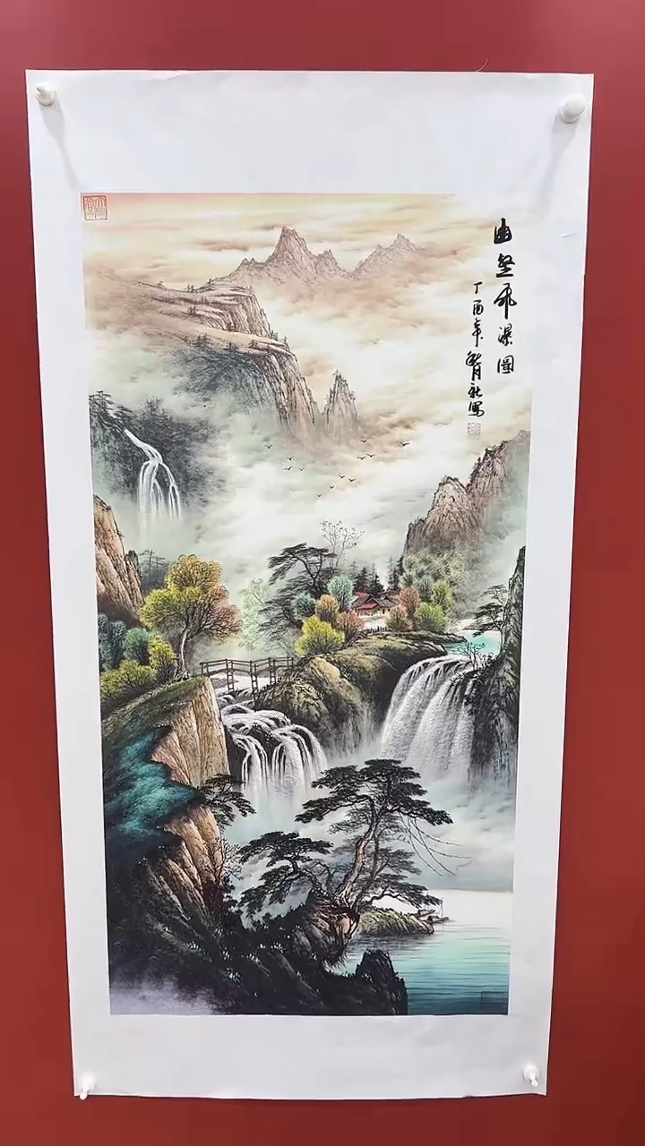国画王月新国画作品