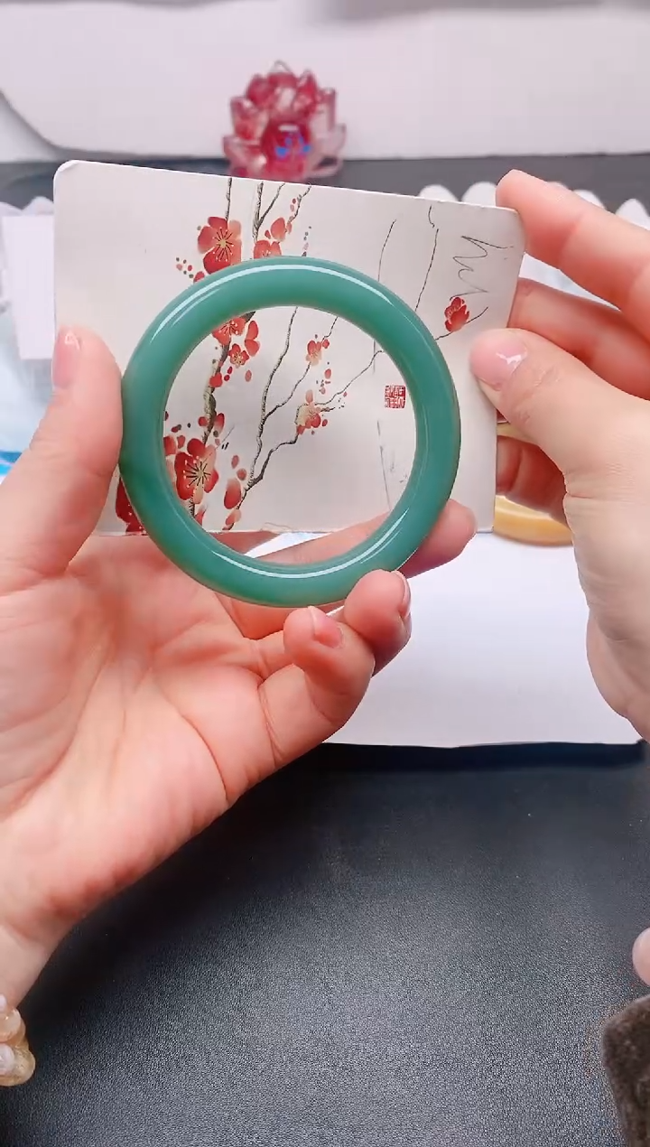 【闪购商品】石英质玉未镶嵌手镯w16-58-57-59