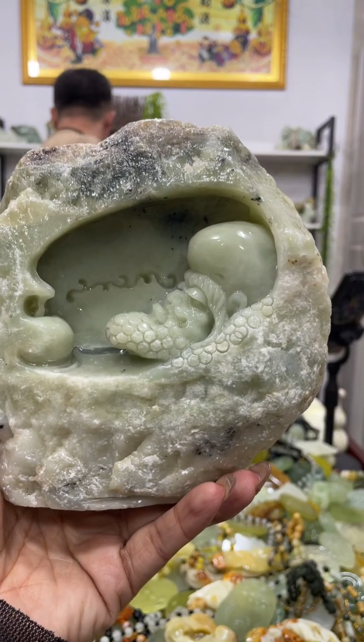 【闪购商品】岫玉摆件未镶嵌           
