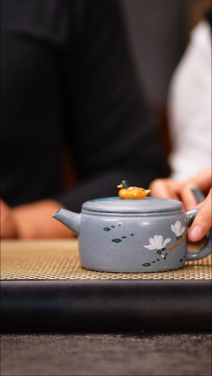 YHY44海蓝泥鸭先知汉瓦