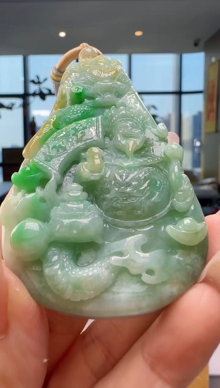 颈饰未镶嵌翡翠YJ@@960Q3J22765