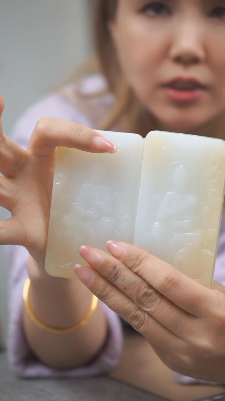 未镶嵌和田玉挂件LUCD-136 发一对