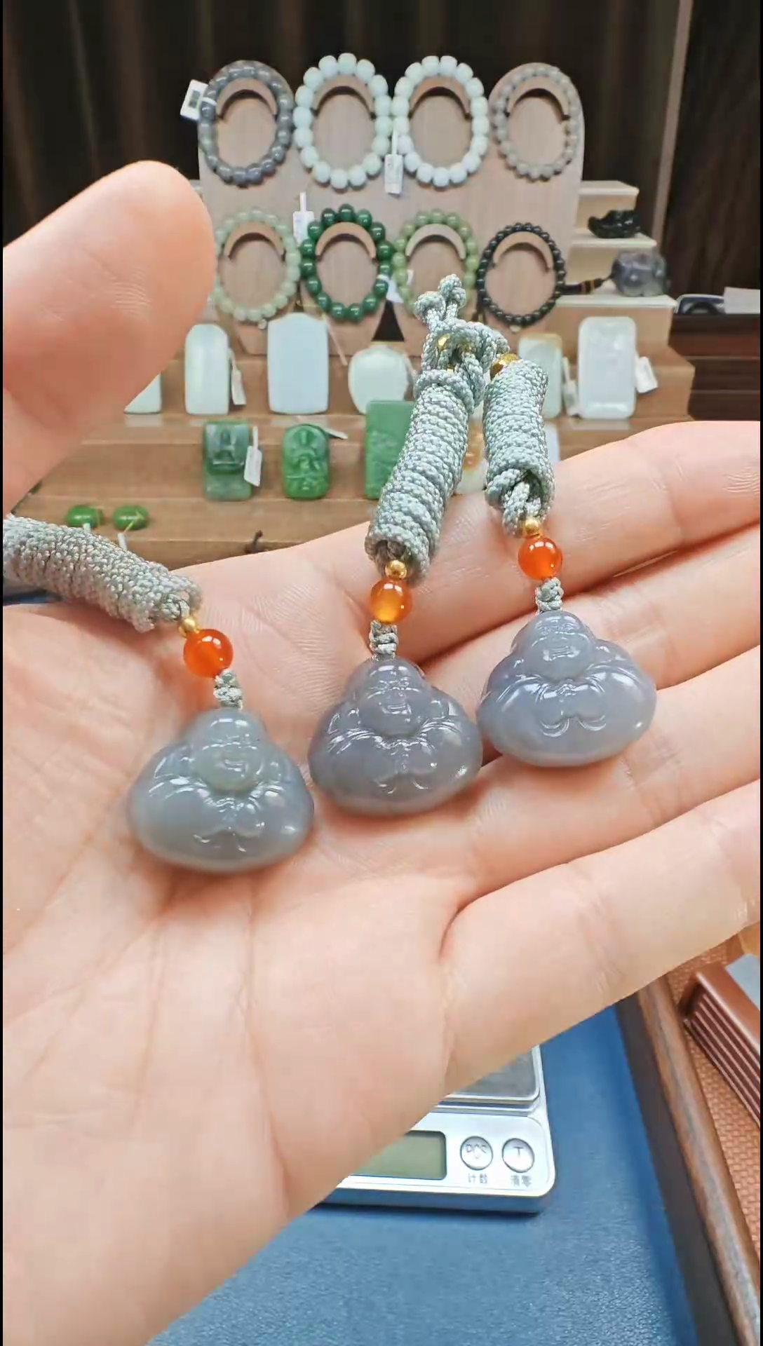 颈饰未镶嵌和田玉多样性发货拍一发一