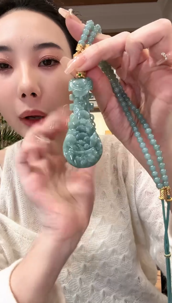 【闪购商品】翡翠颈饰未镶嵌国风