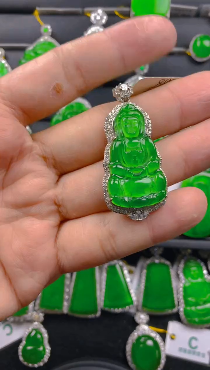 【闪购商品】翡翠颈饰银S925镶嵌11111111