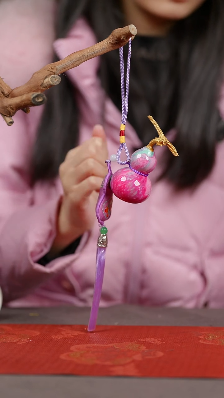 【闪购商品】84号葫芦摆件车挂手持