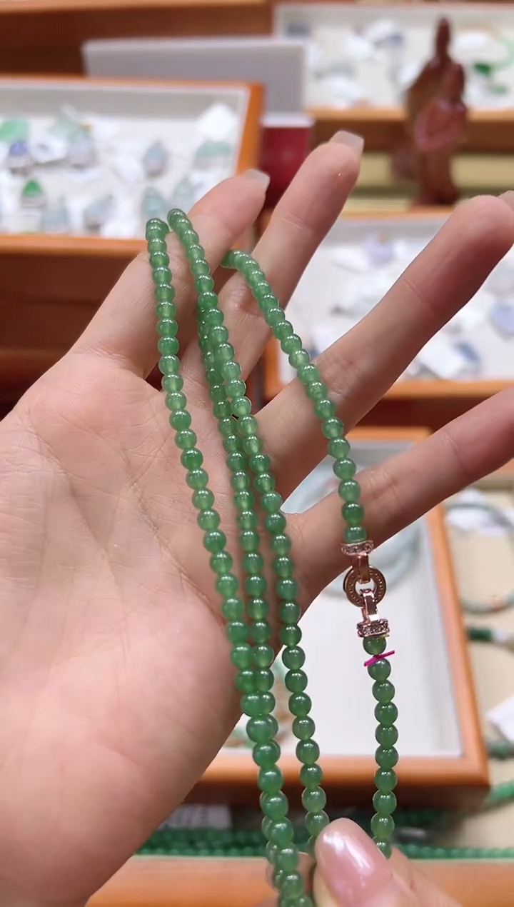 【闪购商品】翡翠未镶嵌颈饰DFZ0314-153