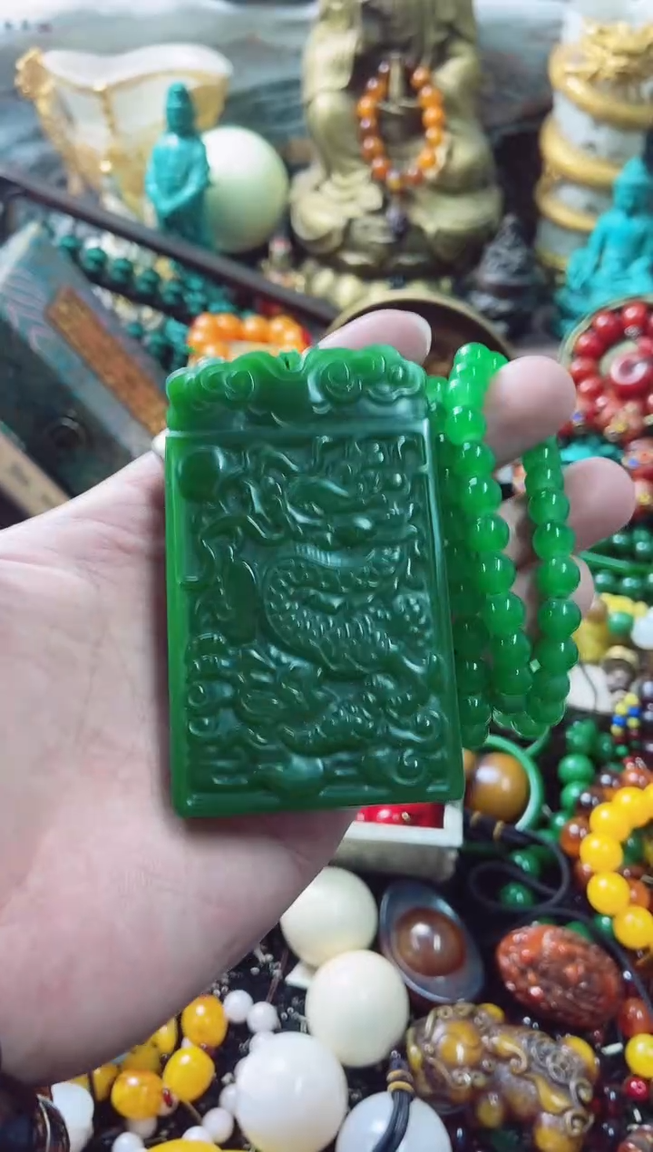 【闪购商品】和田玉（碧玉）主播推荐主播推荐未镶嵌 