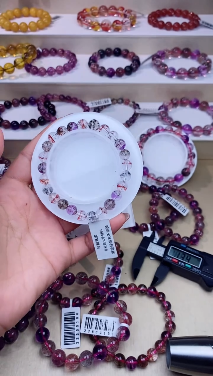 未镶嵌手链水晶毒液超七7m+