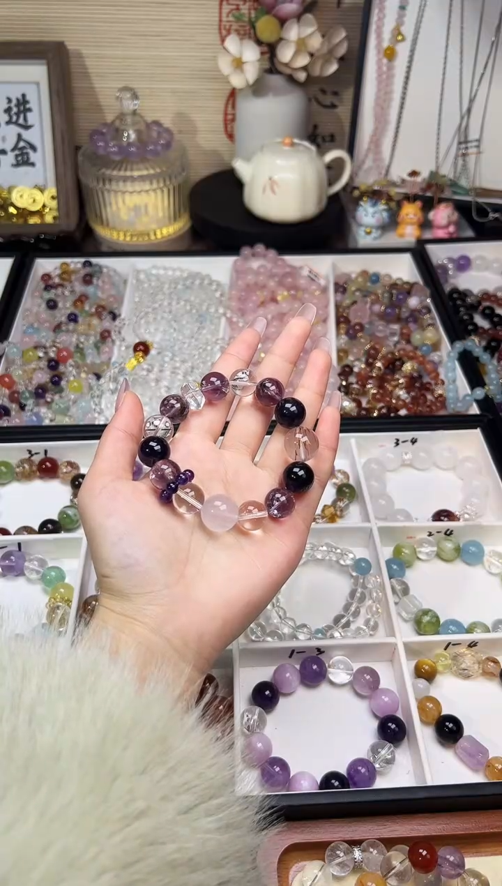 未镶嵌手串水晶1