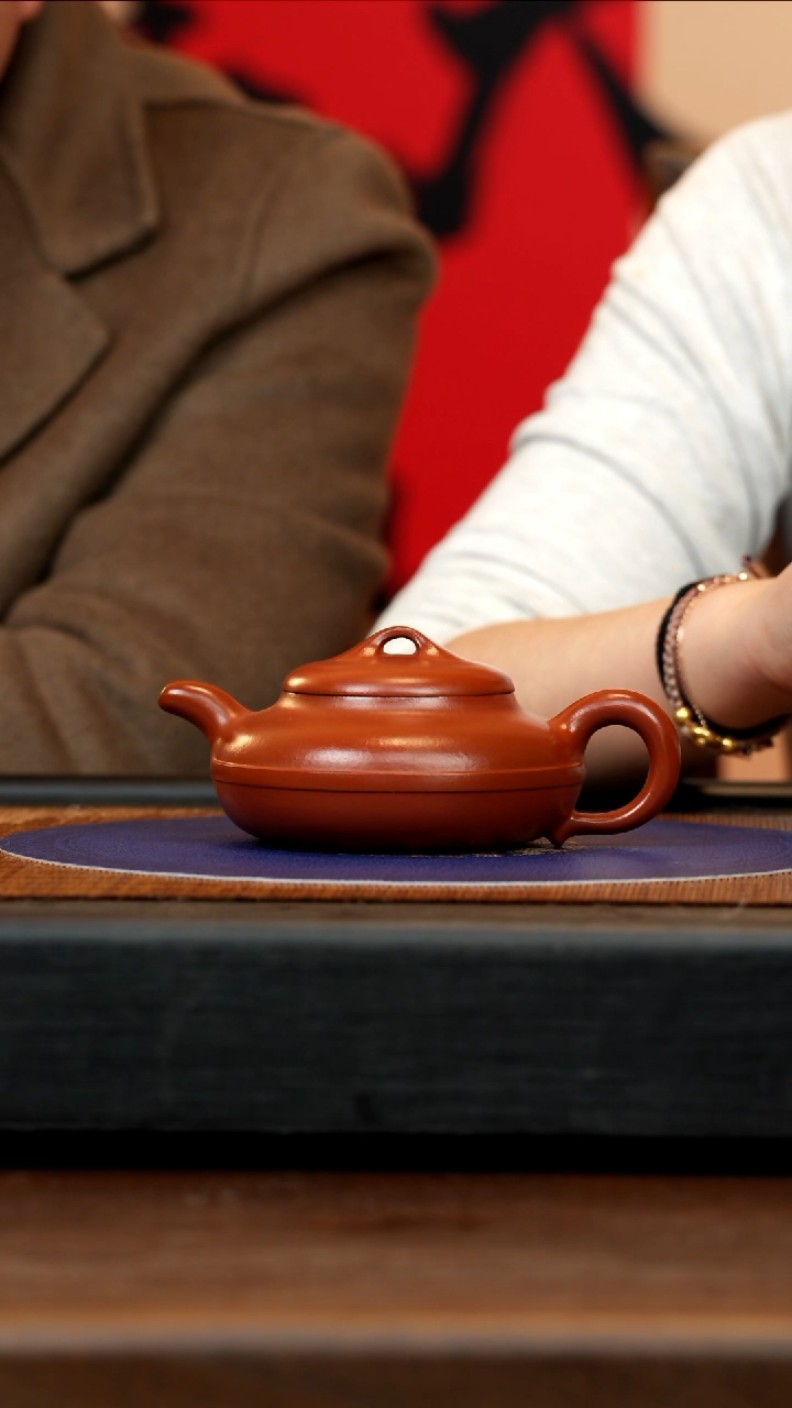 【闪购商品】紫砂茶壶CLQ 大红袍 线圆